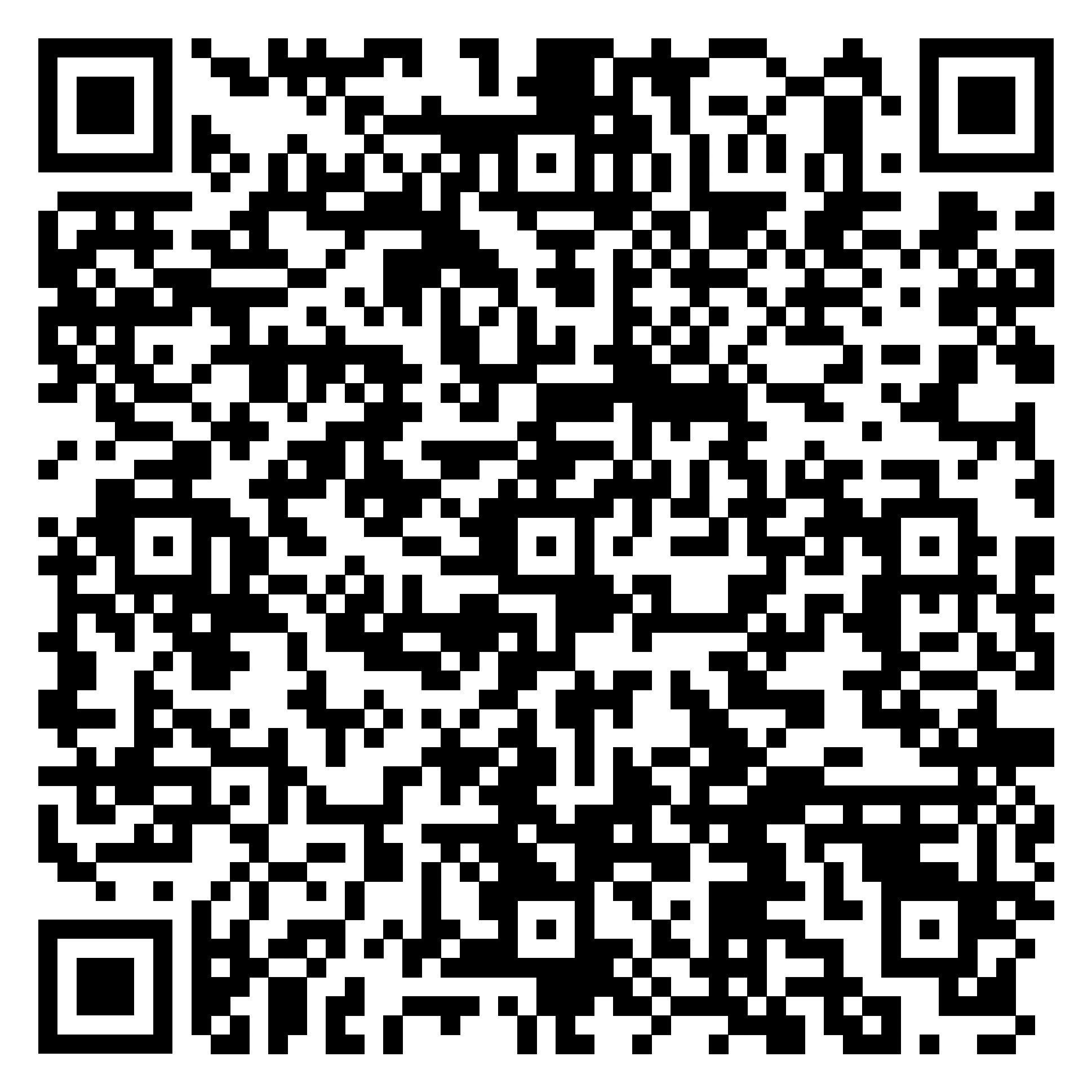 Zwart-witte QR-code met het label "Coloscopie" op een witte achtergrond, bedoeld om te worden gescand met een mobiel apparaat.