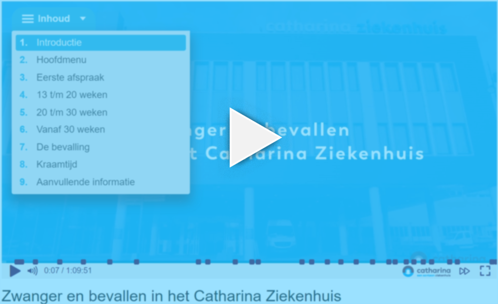 Film: bevalen in het Catharina Ziekenhuis