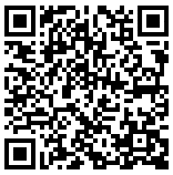 Zwart-witte QR-code gecentreerd op witte achtergrond, zonder tekst of extra elementen, geschikt voor Geriatrie.