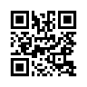 Zwart-witte QR-code op lichtgrijze achtergrond, te scannen voor Wondzorg-informatie of een website-link.