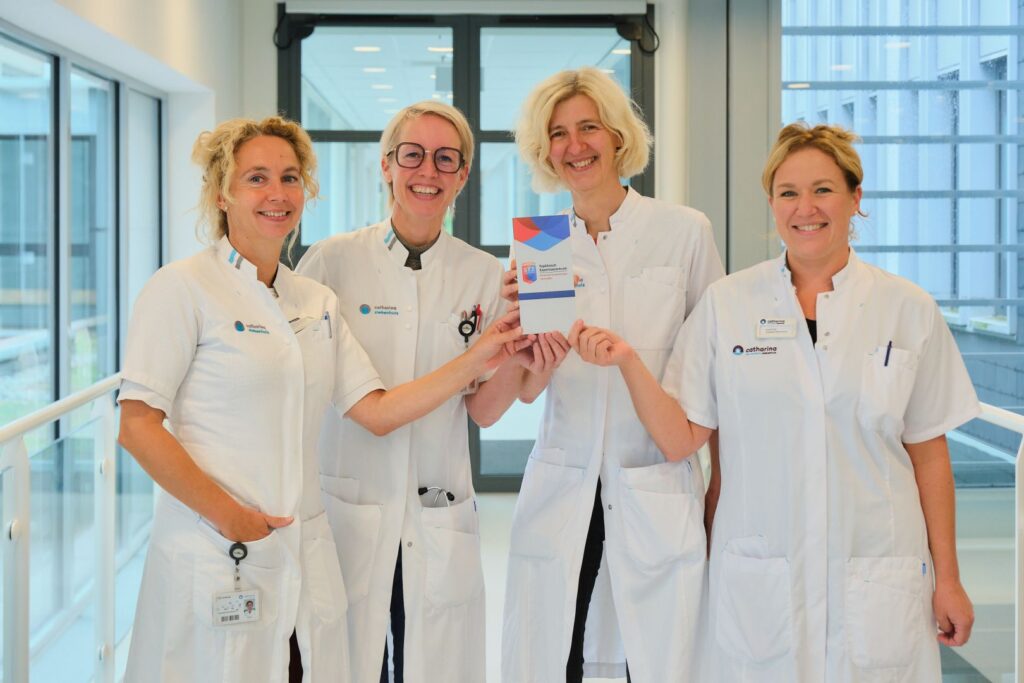 Het hiv-behandelteam van het Catharina Ziekenhuis. Foto: Jarno Verhoef/Catharina Ziekenhuis