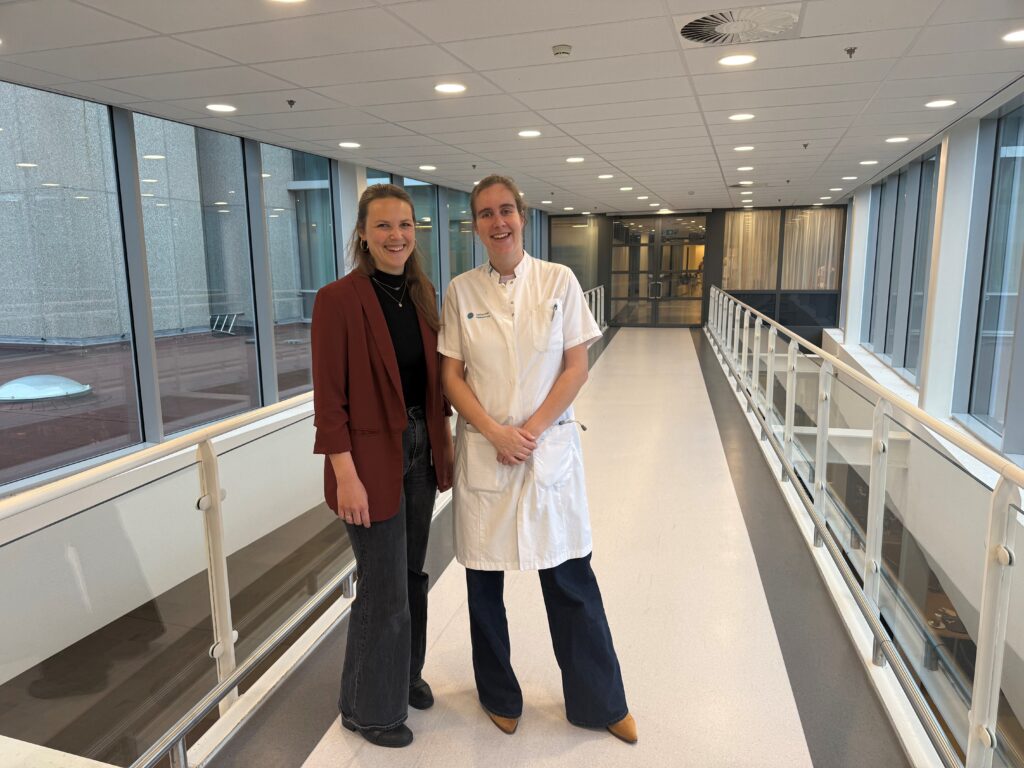 Bettine van Willigen en Fabienne Vervaat.